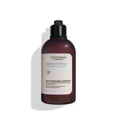 L'occitane - Purifying Freshness Conditioner 8.4 Fl oz In White