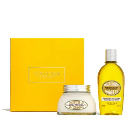 L'occitane - Softening Body Duo In White