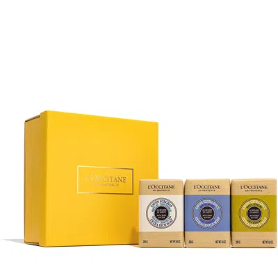 L'occitane - Ultimate Shea Soap Trio In White