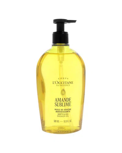 L'occitane 16.9oz Almond Sublime Softening Shower Oil