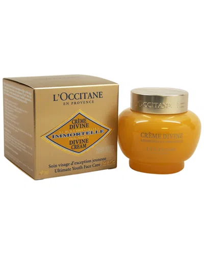 L'occitane 1.7oz Immortelle Divine Cream In White