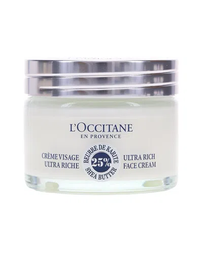 L'occitane 1.7oz Shea Ultra Rich Comforting Cream In Transparent
