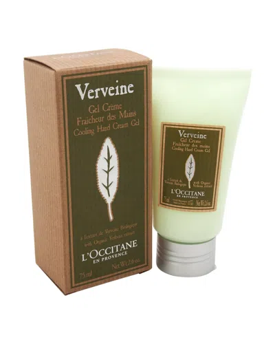 L'occitane Dnu  2.6oz Verveine Cooling Hand Cream Gel In Multicolor