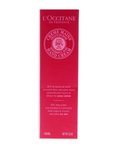 L'occitane 5.2oz Shea Butter Wonderful Rose Hand Cream