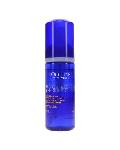 L'occitane 5oz Immortelle Precious Cleansing Foam In Transparent