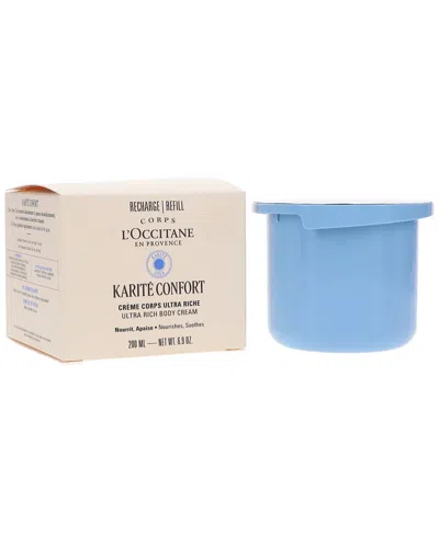 L'occitane 6.9oz Karite Confort Ultra Rich Body Cream Refill In Transparent