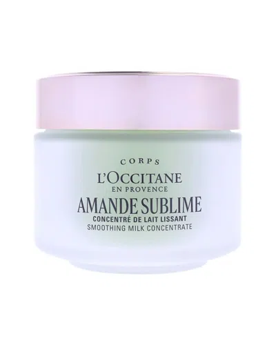 L'occitane 7oz Almond Sublime Smoothing Milk Concentrate In Transparent