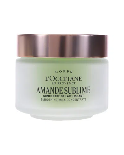L'occitane 7oz Amande Sublime Smoothing Milk Concentrate In Transparent