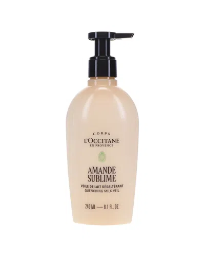 L'occitane 8.1oz Amande Sublime Quenching Milk Veil
