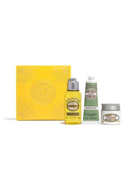 L'occitane Almond 3-piece Travel Set In No Color
