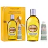 L'occitane Almond Body & Hand Gift Set In Gold