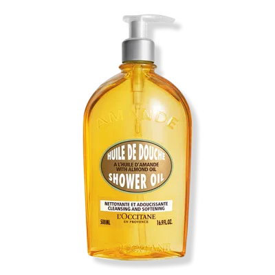 L'occitane Almond Cleansing And Softening Shower Oil - 16.9 oz