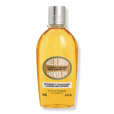 L'occitane Almond Cleansing And Softening Shower Oil - 8.4 oz