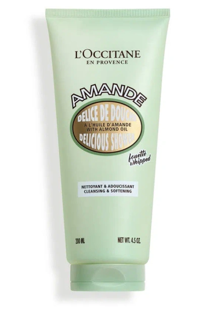 L'occitane Almond Delicious Shower Cream In Green