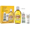 L'occitane Almond Forever Gift Set (nordstrom Exclusive) $49 Value In Transparent