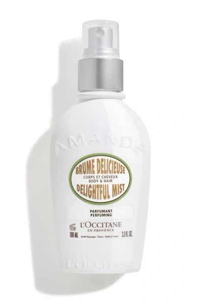 L'occitane Almond Hair & Body Mist In Transparent