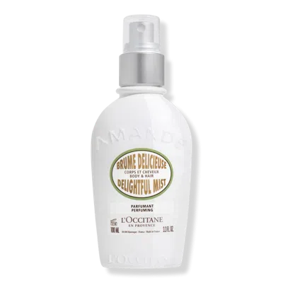 L'occitane Almond Hair & Body Mist In Transparent