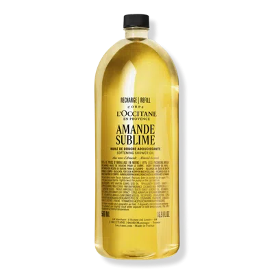 L'occitane Almond Softening Shower Oil - 16.9 oz Refill