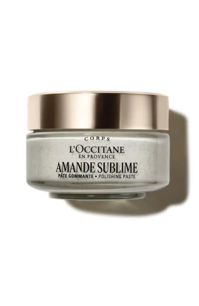 L'occitane Amande Sublime Polishing Paste In Transparent