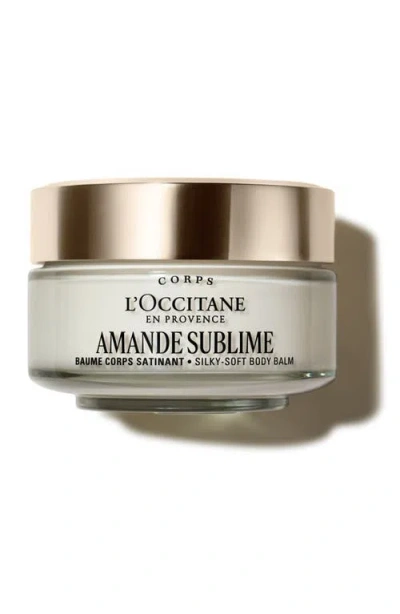 L'occitane Amande Sublime Silky-soft Body Balm In Transparent