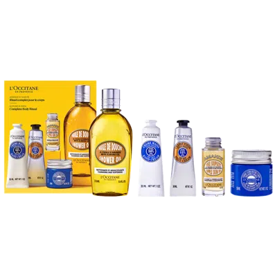 L'occitane Complete Body Ritual In White