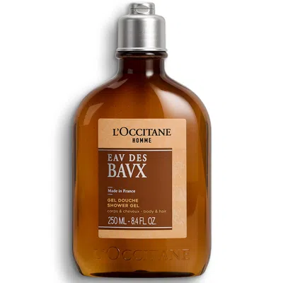 L'occitane Eau Des Baux Shower Gel 250ml In White