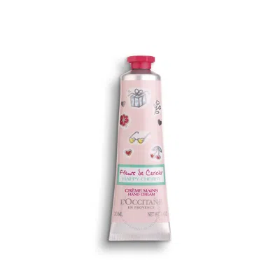 L'occitane Loccitane Fleurs De Cerisier Happy Cherry Hand Cream 1 oz Skin Care 3253581662830 In White