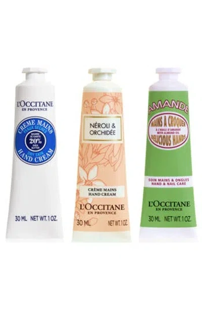 L'occitane Hand Cream Trio Set In No Color