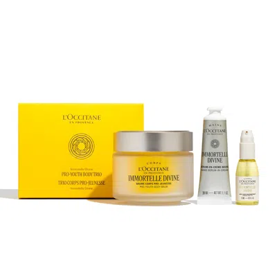 L'occitane Immortelle Divine Pro-youth Body Trio