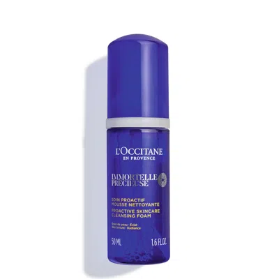 L'occitane Immortelle Precious Cleansing Foam 1.6 Fl oz In Transparent