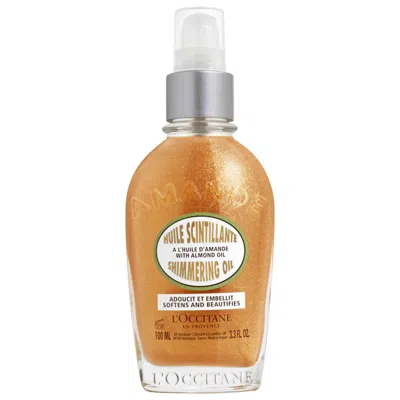 L'occitane Instant Golden Glow With Almond Shimmering Body Oil 1/1