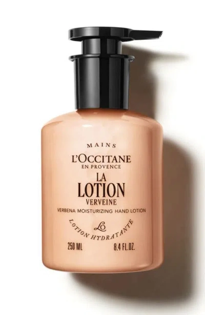 L'occitane La Lotion Verbena Moisturizing Hand Lotion In Transparent