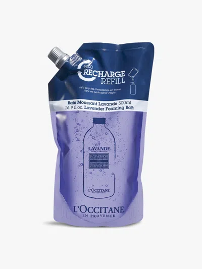 L'occitane Lavender Foaming Bath Refill, Size 500ml