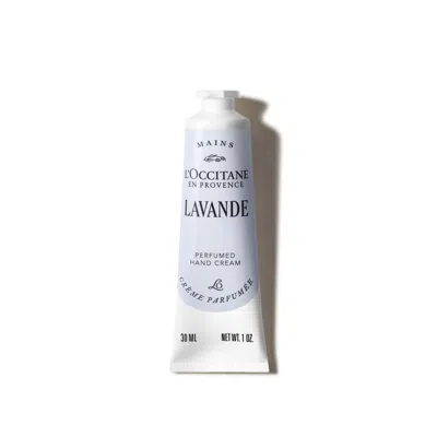 L'occitane Lavender Perfumed Hand Cream In Blue
