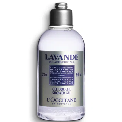 L'occitane Lavender Shower Gel 250ml In White