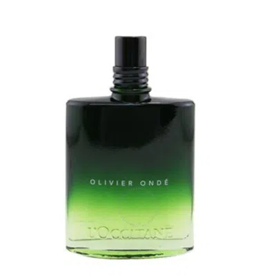 L'occitane Men's Olivier Onde Edp Spray 2.5 oz Fragrances 3253581699317 In Green / Lime / Olive