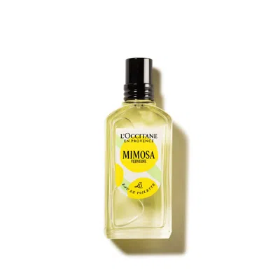 L'occitane Mimosa Verveine Eau De Toilette 1.6 Fl oz In Yellow