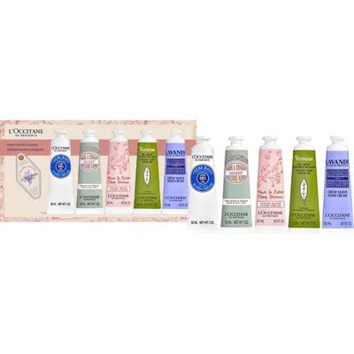 L'occitane Nourishing & Protective Hand Cream Set (limited Edition) $65 Value In No Color
