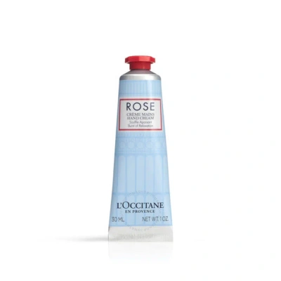 L'occitane Rose Burst Of Relaxation Hand Cream 1.0 Oz/30 ml In White