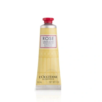 L'occitane Rose Burst Of Vitality Hand Cream 1.0 Oz/30 ml In White
