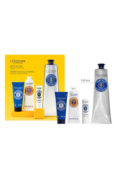 L'occitane Shea All Day Gift Set (limited Edition) $62 Value In No Color