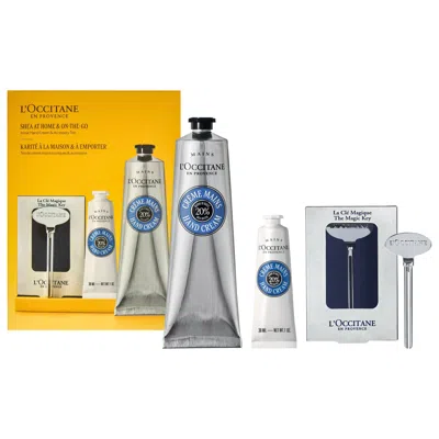 L'occitane Shea At Home & On-the-go In Transparent
