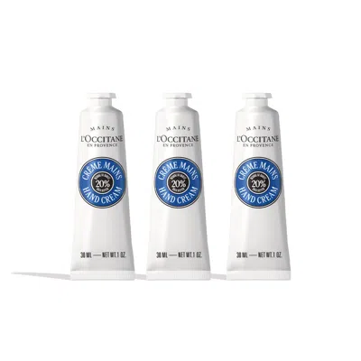 L'occitane Shea Butter Hand Cream Trio