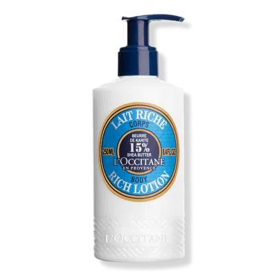 L'occitane Shea Butter Rich Hydrating Body Lotion