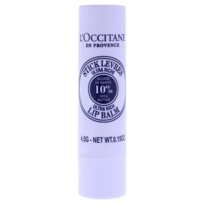 L'occitane Shea Butter Ultra Rich Lip Balm By Loccitane For Unisex - 0.15 oz Lip Balm In Purple