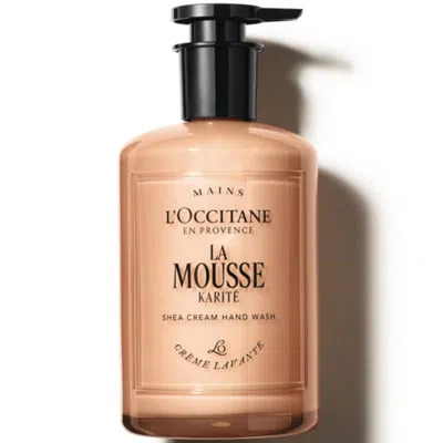 L'occitane Shea Cream Hand Soap 350ml - Glass