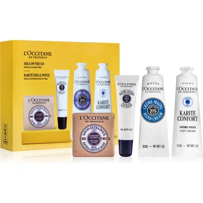 L'occitane Shea On-the-go Set In Transparent