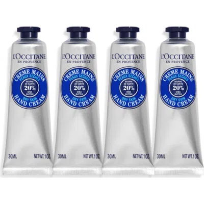 L'occitane Shea Soft Hand Quartet In Transparent