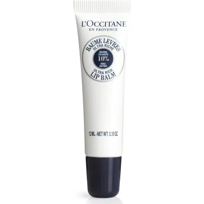 L'occitane Shea Ultra Rich Lip Balm In White