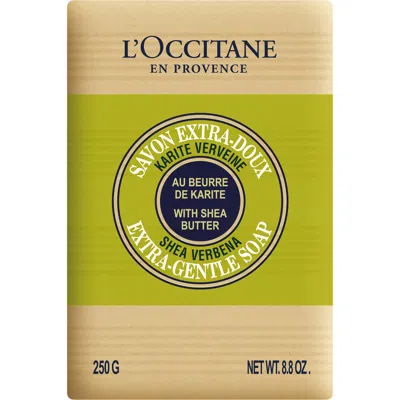 L'occitane Shea Verbena Extra-gentle Soap In Green